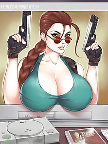 Lara Croft Porn Art