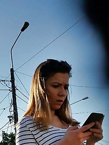 Spy Upskirt 934 Face Sexy Ass Teens Girl Romanian