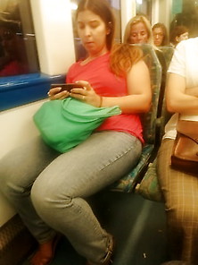 Hot Chubby At Train