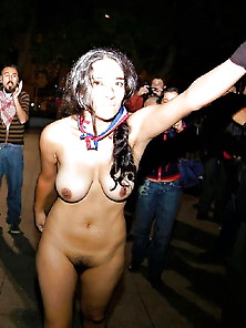 Nude Protest 2 (Chile)