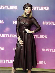 Jennifer Lopez - Leather Dress - Hustlers