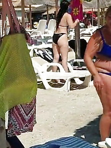 Spy Beach Bust Woman Romanian