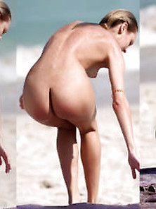 Candie Swanepoel Beach Nude Candid Photos