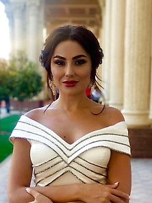 Zara Shirinova From Uzbekistan,  Cum Trebute On Her