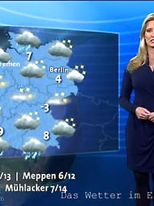 Claudia Kleinert German Tv Weather Moderator