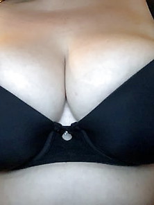 Tits In Bra And Tank Top