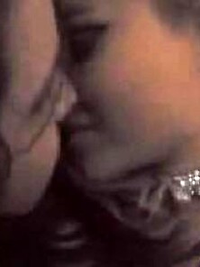 Carmen Electra's Leaked Kinky Lesbian Kiss Video