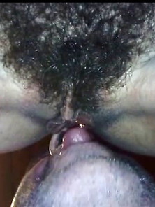 Sucking And Licking My Girlfriend's Hairy And Juicy Pussy