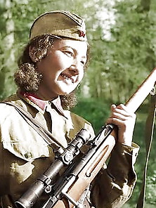 Female Soviet Snipers - Lyudmila Pavlichenko