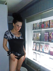 At The Adult Book Store Flashing
