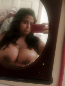 Indian Chubby Girl Showing Her Huge Boobs