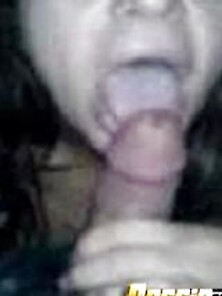 Giving A Sloppy Blowjob In This Leaked Homemade Porn