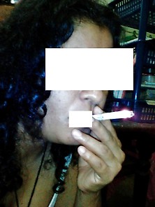 Srlanka Girl Smoke