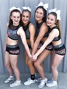 Which Would You Cheer For First? Hot Cheer Girls