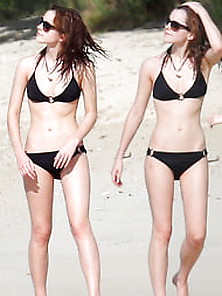 Emma Watson The Yummy Bikini Babe