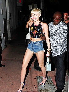 Miley Cyrus - Cameo Nightclub In Miami (March 2014)