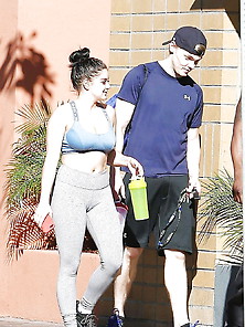 Ariel Winter Going To The Gym