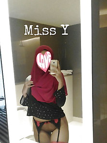 Miss Y Hijab Tudung Gangabang