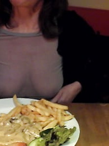 Horny Dinner And After Turn On In Car