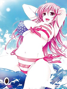Sexy Swimsuit Hentai Girl