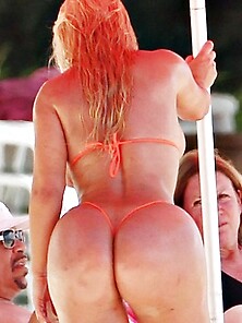 Coco Austin's Giant Ass And Tits In A Bikini