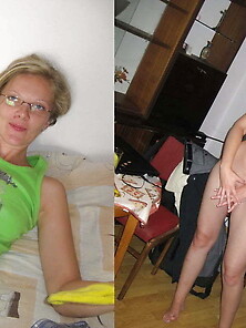 Dressed And Undressed Amateur Wives