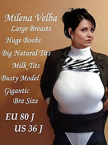 Milena Big Natural Boobs Velba Tits Busty German Model