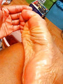 My Soles Are For Rubbing Cock