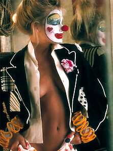 Sexy Blonde Clown Shows