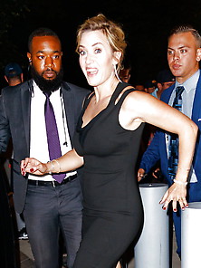 Kate Winslet O&a In Ny 9-27-17