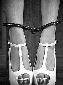 Chained Beauty Black And White