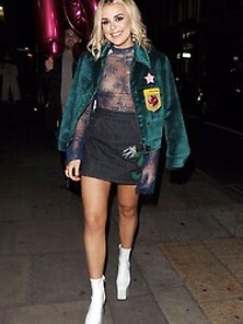 Tallia Storm See Thru To Boobs At Her 19Th Birthday