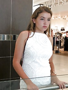 Sexy 18 Year Old Mall Teen