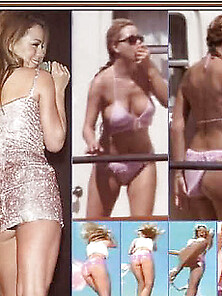 Mariah Carey Big Tits In See Thru Top