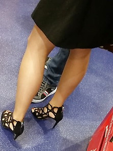 Sexy Woman High Heels Sandals Dress Feet Talons Sandales