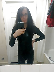 Me In Sexy Tight Bodysuit