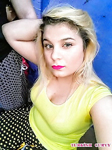 Turkish Curvy Teen Girl Bbw Big Boobs Blonde