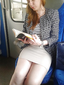 Hot Girl In Train
