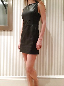 Leather Skirt And Dresses