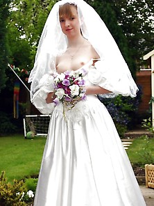Bride Showing Tits