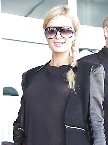 Paris Hilton Without Bra At The Airport Istanbul 08. Ten.