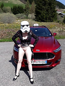 Hep ! Taxi ! Redhead Stormtrooper Cosplay Star Wars