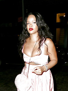 Rihanna O&a In Ny 9-16-17