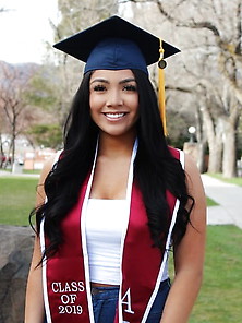 Thick Latina Graduate Hilaria