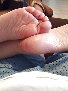 Feet And Soles Waiting For A Strange Cock
