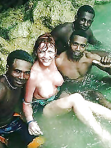 Interracial Vacation White Wives