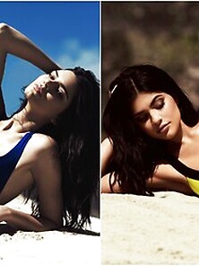 Sexy Photos Of Kendall Jenner & Kylie Jenner