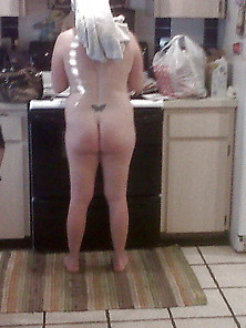 Wife Nude Around The House