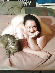 Bbw Wife And Her Cat