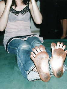 Barefoot In Jeans Vii